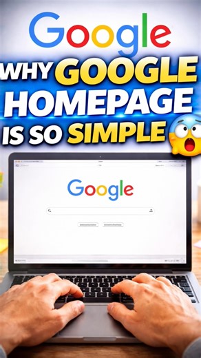 Why Google Homepage Is So Simple 🤯