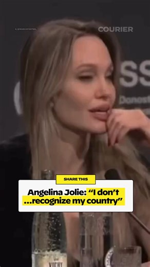 44K views · 2.5K reactions | Angelina Jolie slams Trump admin in recent interview. | COURIER | Facebook