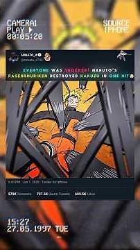 Everyone Was Shocked! Naruto's Rasenshuriken Destroyed Kakuzu in One Hit 🤯