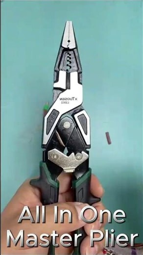 All-in-1 Stainless Steel Plier – Electrician’s Multi-Function Hand Tool #shorts #pliers #viralshort