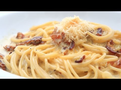 Carbonara: Secretul nu este galbenusul de ou … ci branza!