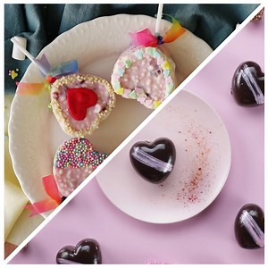 4 heart-shaped desserts that will fill you with love. 💖 Take a quick survey about Tastemade and you'll make our dayl > taste.md/30wi1tu | Tastemade