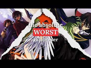 code geass is the worst anime ever and im tired of pretending its not