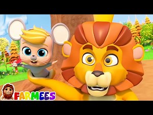 The Lion and The Mouse | Fairy Tales and Nursery Rhymes for Babies | Cartoon Videos for Kids - Videos For Kids