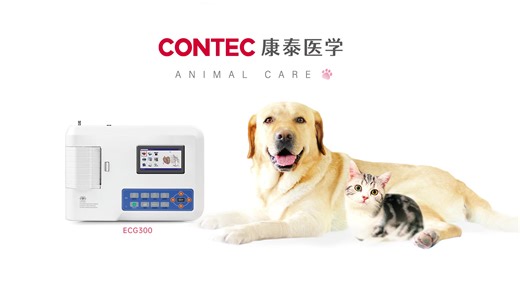 CONTEC ECG300G-VET Veterinary Equipment Ecg Cardiograph Machine Holter Monitor Vet Ecg