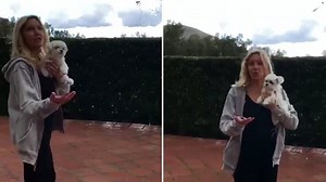 Heather Locklear SHOCKED to find snowfall at LA home