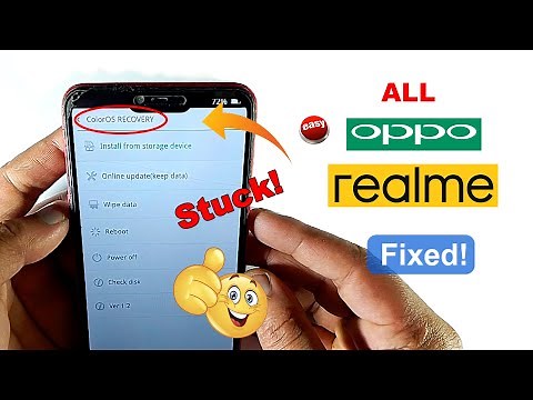 How to Fix Oppo & Realme Stuck in ColorOS Recovery Mode | Quick & Easy Solutions