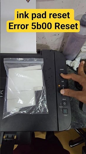 Canon g2000 g3000 printer |Error 5b00 Reset | Error P07 Reset | #Canong3000 #5b00reset #p07reset