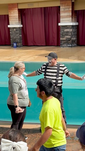 19K views · 567 reactions | Tom's miming skills bring joy to all. #amazing #brilliant #mime #greatvibes | Sheramae Joyce Valera | Facebook