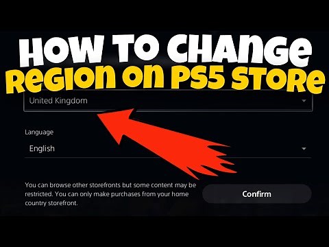 How To Change Region or Country on PS5 | PS5 Change Region on Playstation Store