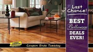 Lumber Liquidators TV Spot, 'Bellawood Prefinished Hardwood Flooring Sale'