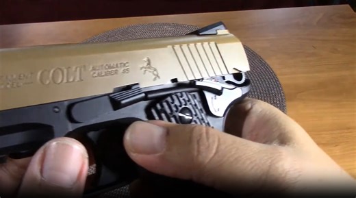 Watch Colt M45 CQBP Blowback Air Pistol on Amazon Live