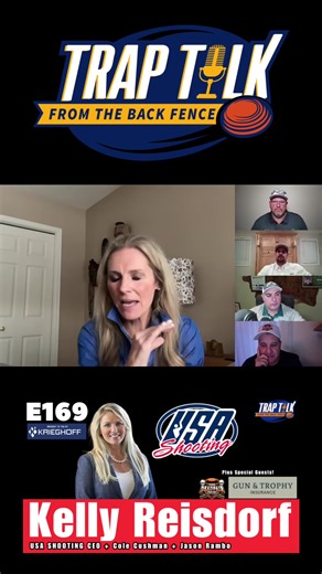 In Trap Talk Episode 169, we sit down with Kelly Reisdorf of USA Shooting, Cole Cushman of Gun & Trophy Insurance, and Jason Rambo from The Dead Pair Podcast for a wide-ranging conversation about USA Shooting and the future of the shooting sports. We talk about the state of the sport, the role USA Shooting plays at the highest levels of competition, industry support, athlete development, and the bigger picture of where shooting sports are headed. With voices from national leadership, industry, a