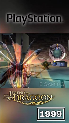 Dart's Divine Dragon Dragoon Attack (D-Attack) | The Legend Of Dragoon 1999