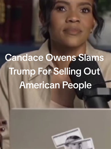 Candace Owens Goes Off On Trump for Selling Out and Playing the Role of Puppet to Bibi. Trump ran on the notion he would end wars and create peace treaties. His actions have proven otherwise. #fyp #candaceowens #ww3 #Trump #conspiracy ****DISCLAIMER**** this video is intended for entertainment purposes only.