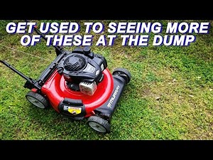 Fixing A Murray Mower That Was Found At The Dump