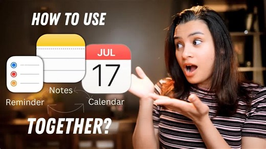 Apple Notes   Reminders   Calendars: 完美生产力系统