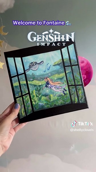 New window technique! Underwater version 🌊🐳🫧 #GenshinImpact40 #GenshinImpactFontaine @GenshinImpact_En