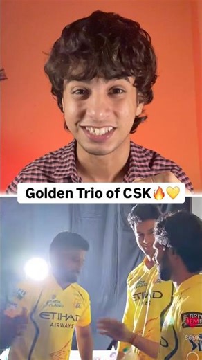 Ruturaj Gaikwad, Shivam Dube and Sanju Samson together in yellow 💛🔥￼