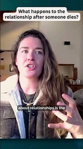 Relationships don’t stop when someone dies