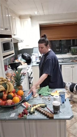 before bed routine setting up the next day with a 15-minute speedclean and making lunch #speedclean