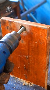 26K views · 147 reactions | The Most Satisfying Way to Drill Holes – DIY Forstner Bit! #reels #instagramreels #drill #holes #diy #forstnerbit #metalworking #welding #satisfying #fabrication #lifehacks | Tool Time Lab | Facebook