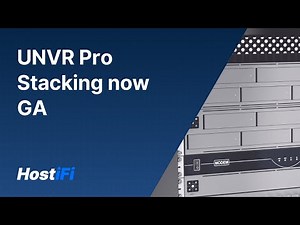 UniFi - UNVR Pro stacking has made it to GA