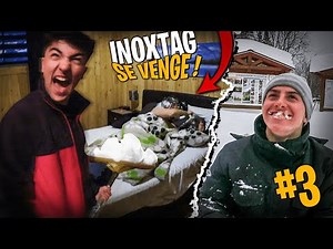 Inoxtag reveille Doc avec une pelle rempli de neige... #3