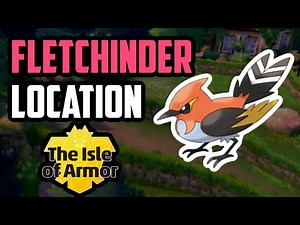 How to Catch Fletchinder - Pokemon Sword & Shield (DLC)