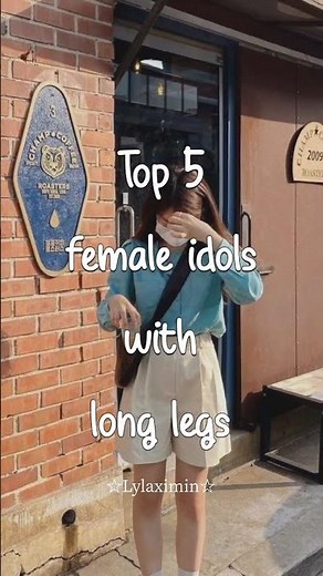 Female K-pop idols with long legs...| #blackpink #lisa #wonyoung #kpop #kpopidol #kpopedit #ytshorts