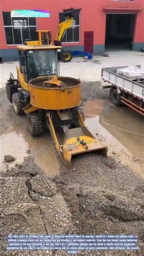 Mix on Site: How a Self-Loading Pan Mixer Blends Concrete and Aggregate for Small-Scale Construction