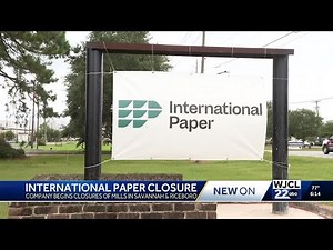 International Paper mill closes Tuesday in Savannah; leaders promise support for workers