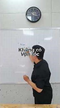 Bí kíp tính vận tốc rơi tự do CHUẨN XÁC nhất! #vatly