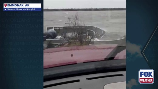 Strong winds, waves from Typhoon Halong remnants flip boat in Alaska