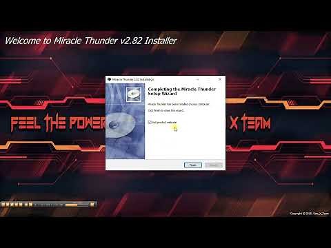 2023 FREE MIRACLE BOX Thunder XTM 2.82 Install on windows 10 and 11pro
