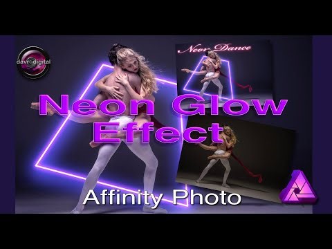 Creating a Neon Glow Effect in Affinity Photo