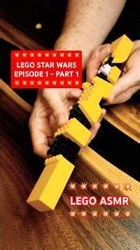 LEGO STAR WARS💥EP01 - PART 1 #lego #starwars #legostarwars #asmr