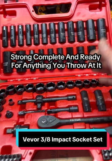 High-Quality 3/8 Impact Socket Set for Mechanics