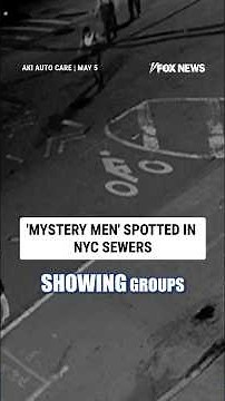 'MYSTERY men' SPOTTED entering NYC sewers #shorts #us #news #NYC #sewers