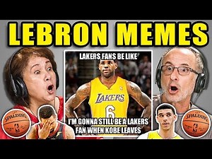 ELDERS REACT TO LEBRON JAMES MEMES COMPILATION