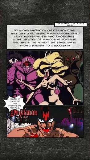 Devilman: The Birth 80s Body Horror Nightmare 👹🩸