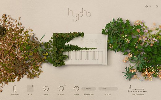 Native Instruments HYPHA 免费的新虚拟乐器，我听过的最美妙的声音之一   电古筝