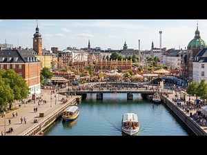 COPENHAGEN 🇩🇰 4K Walk: Strøget Shopping Street & City Center