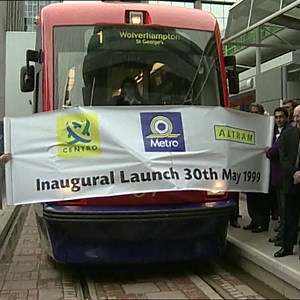 22K views · 198 reactions | The Midland Metro is 20-years-old. The first part of the modern tram network started taking passengers between Wolverhampton and Birmingham in 1999. | BBC Birmingham | Facebook