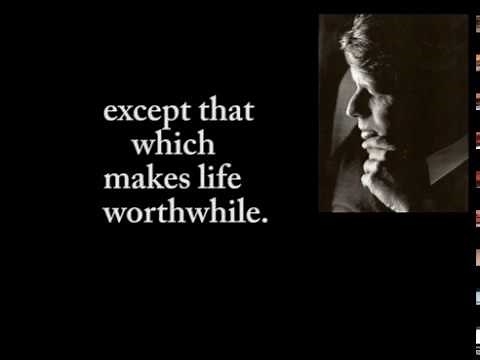 Robert Kennedy on GDP