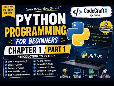 PYTHON CH 1 PART 1