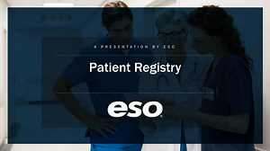 ESO Patient Registry Demo - 11.15.2023