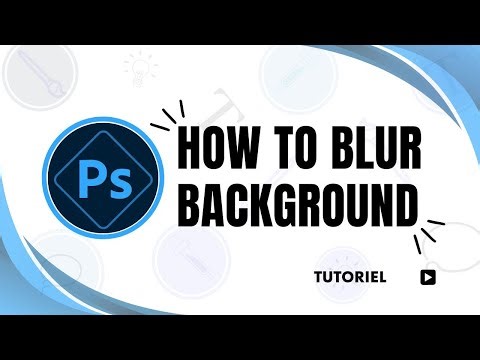 How to blur background in adobe photoshop express