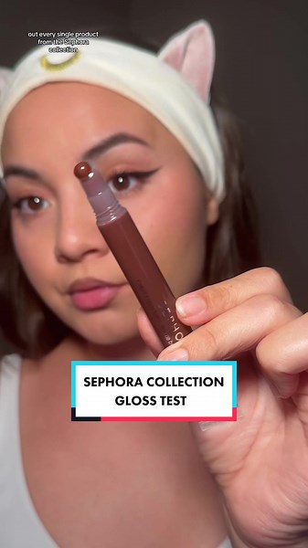 Why do you do this to me @sephora #sephoracollection #makeuphacks #lipglosstest #natstutorials