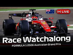 [LIVE] FORMULA 1 Australian Grand Prix 2026 – RACE Watchalong | Live Timing